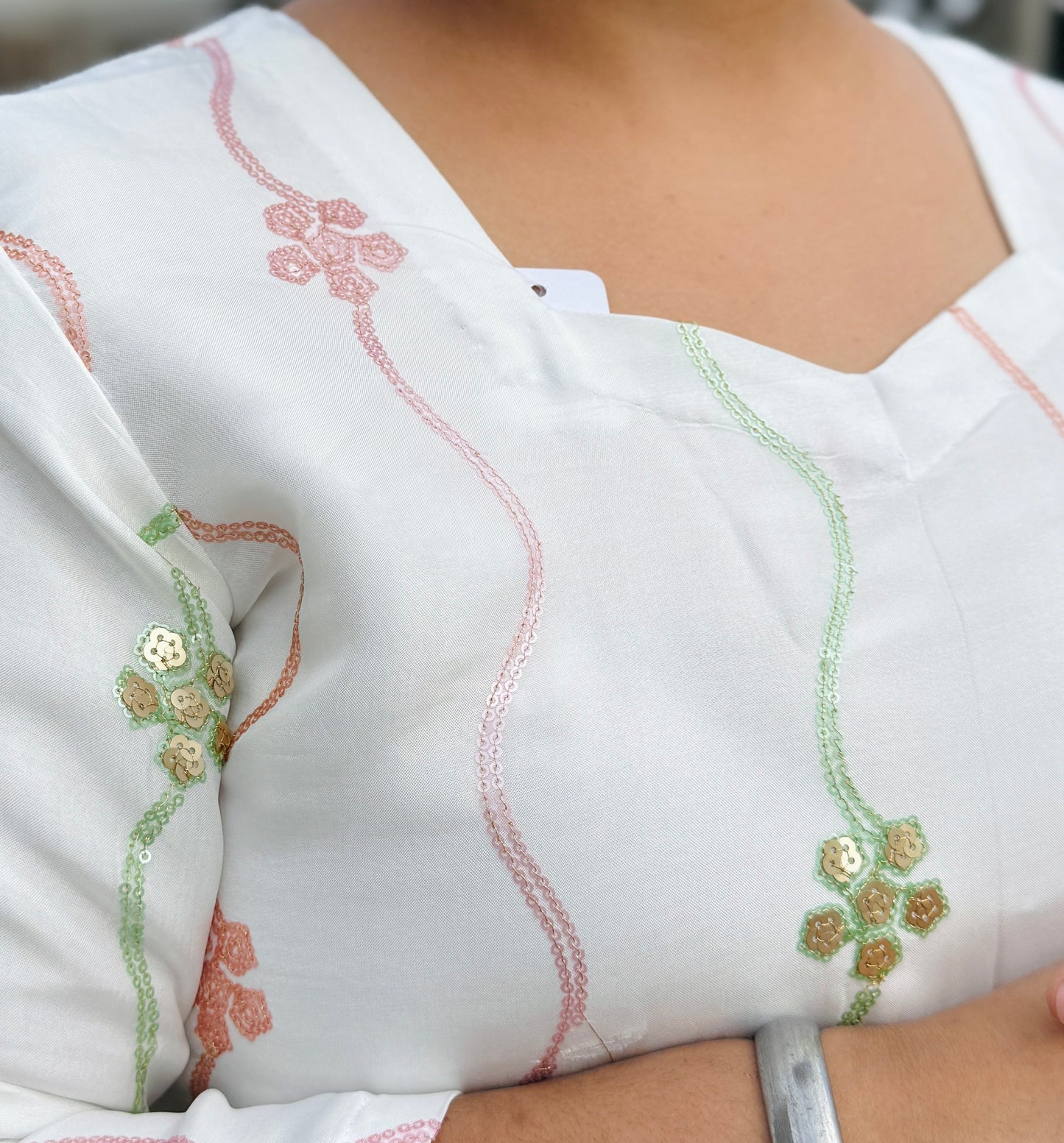 Salwar suit with sequence work