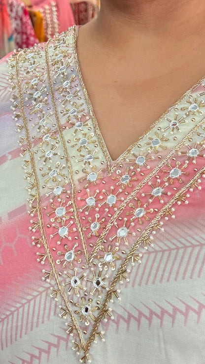 Printed salwar suit