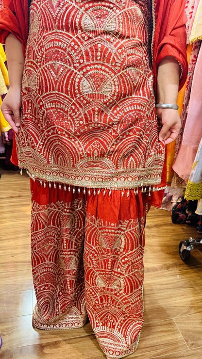 Chinnon party wear suit