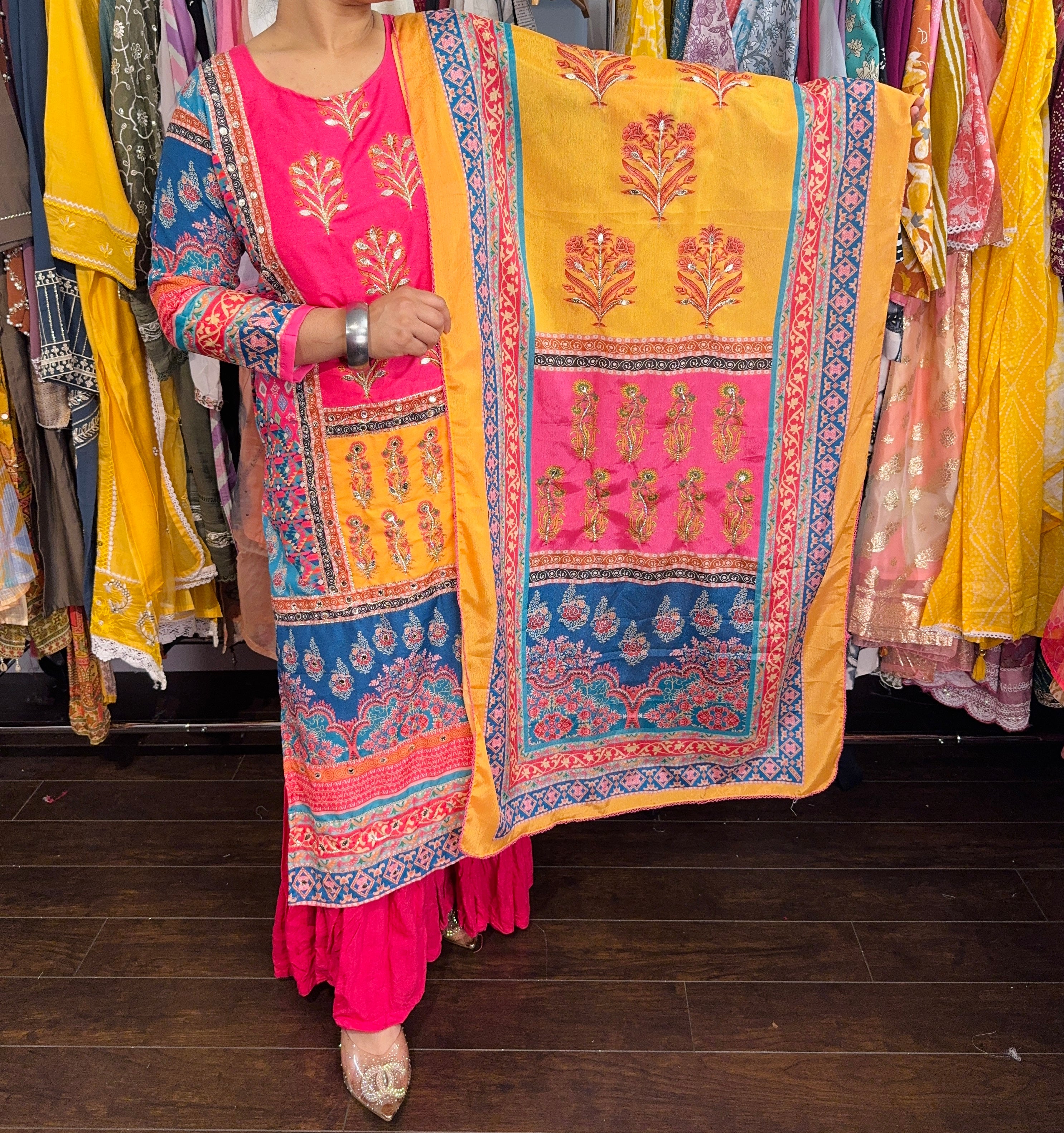 Pakistani sharara suit