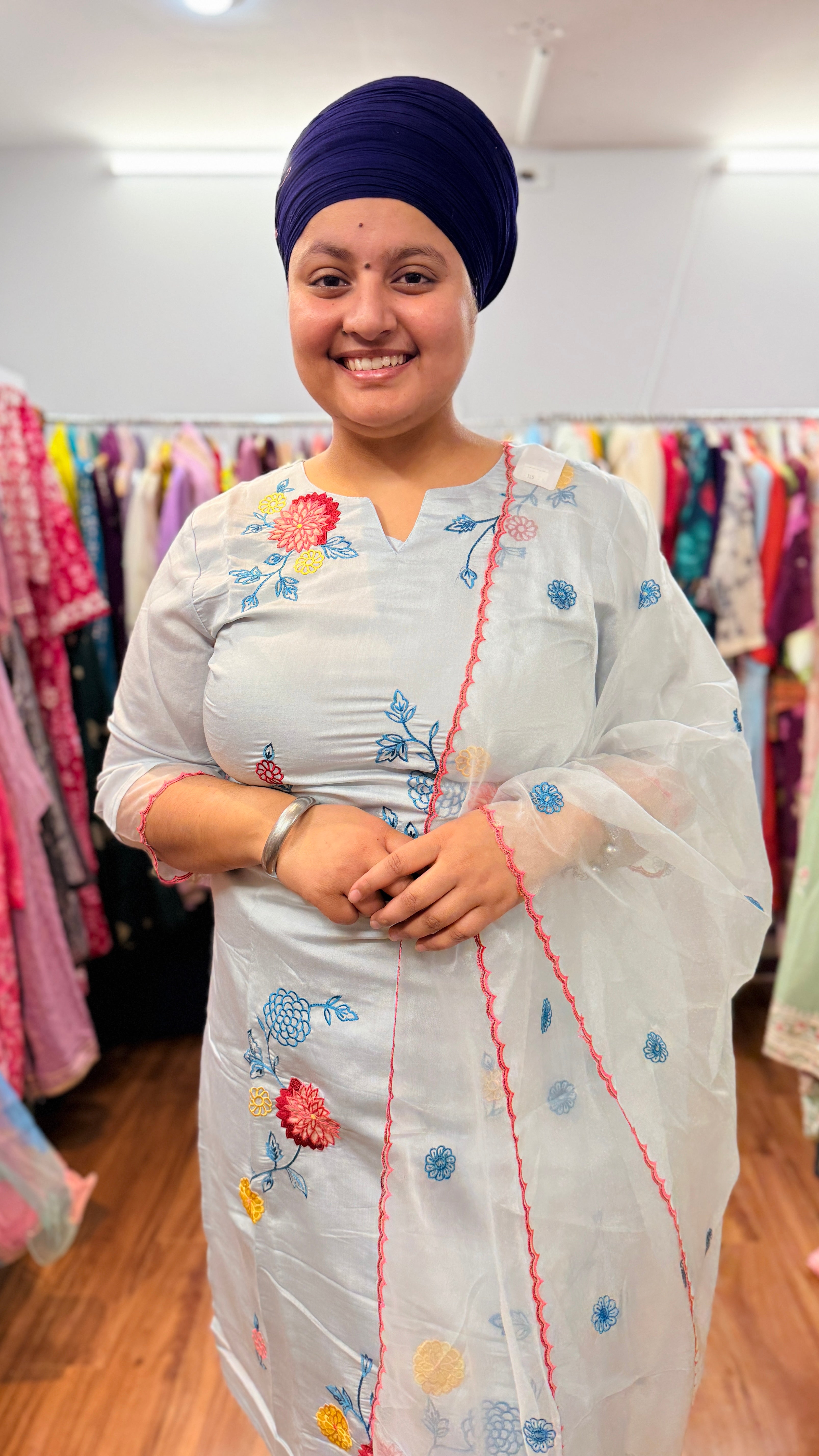 $45 silk suit