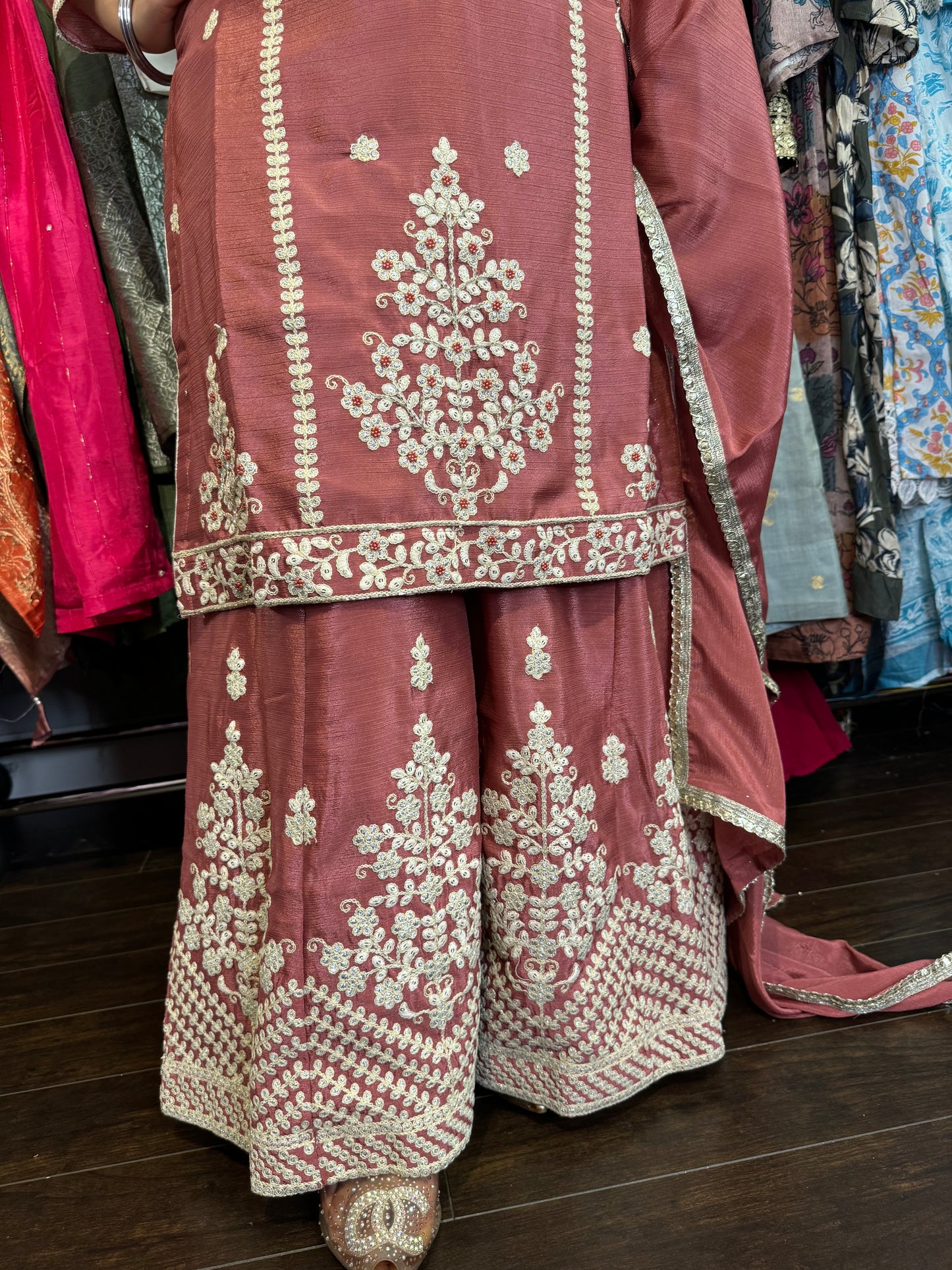 Party wear sharara suit