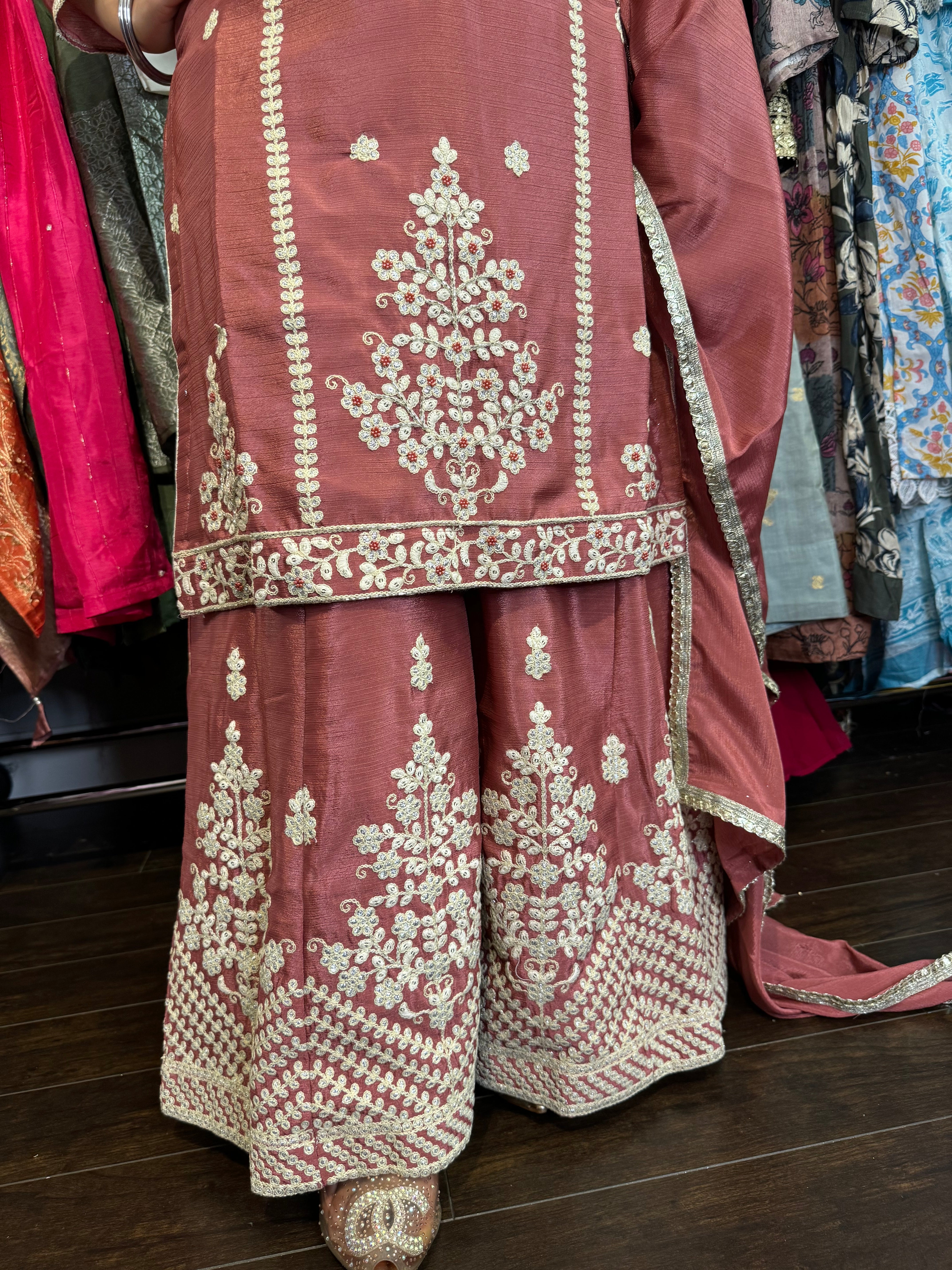 Party wear sharara suit