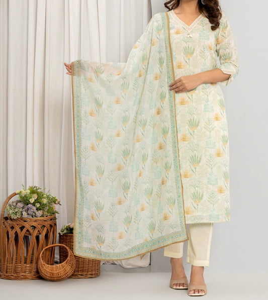 Pure cotton suit