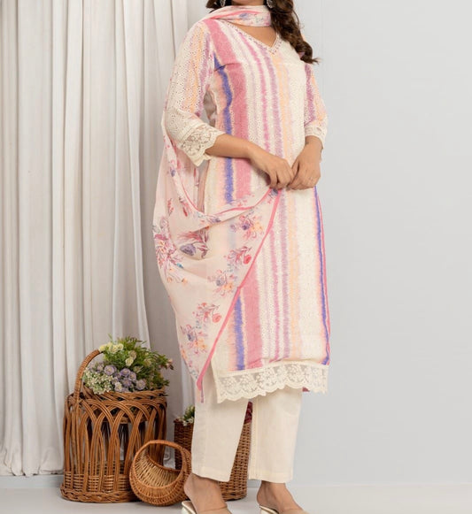 Pure cotton suit