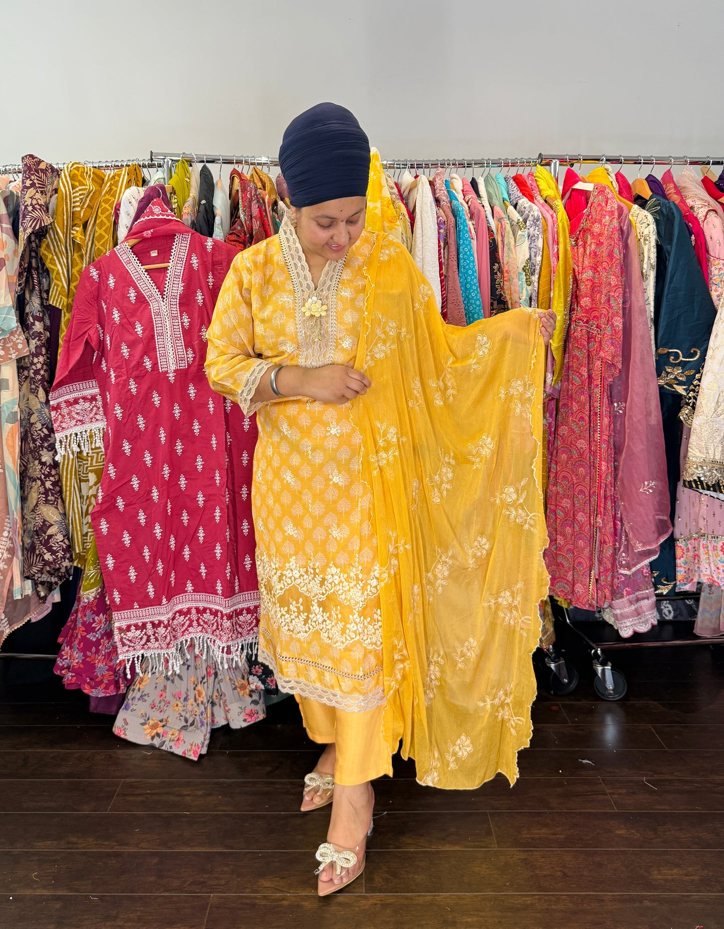 Muslin pant suit