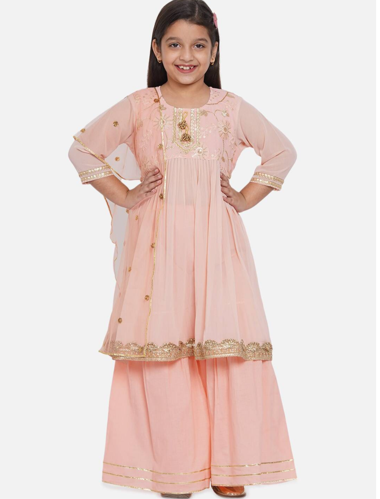 Kids party wear frock suit