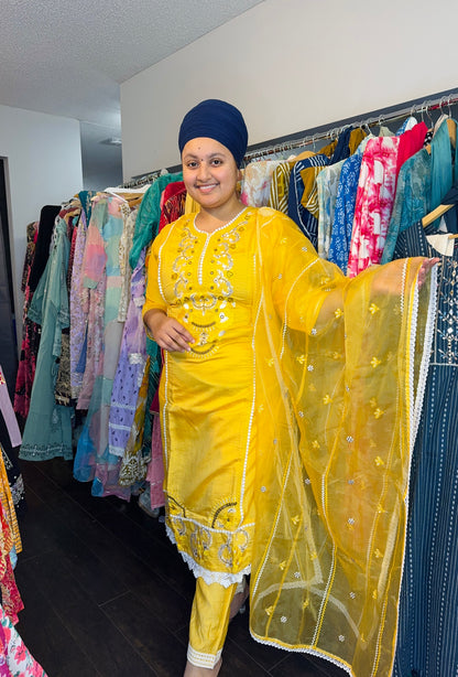 Thread work suit