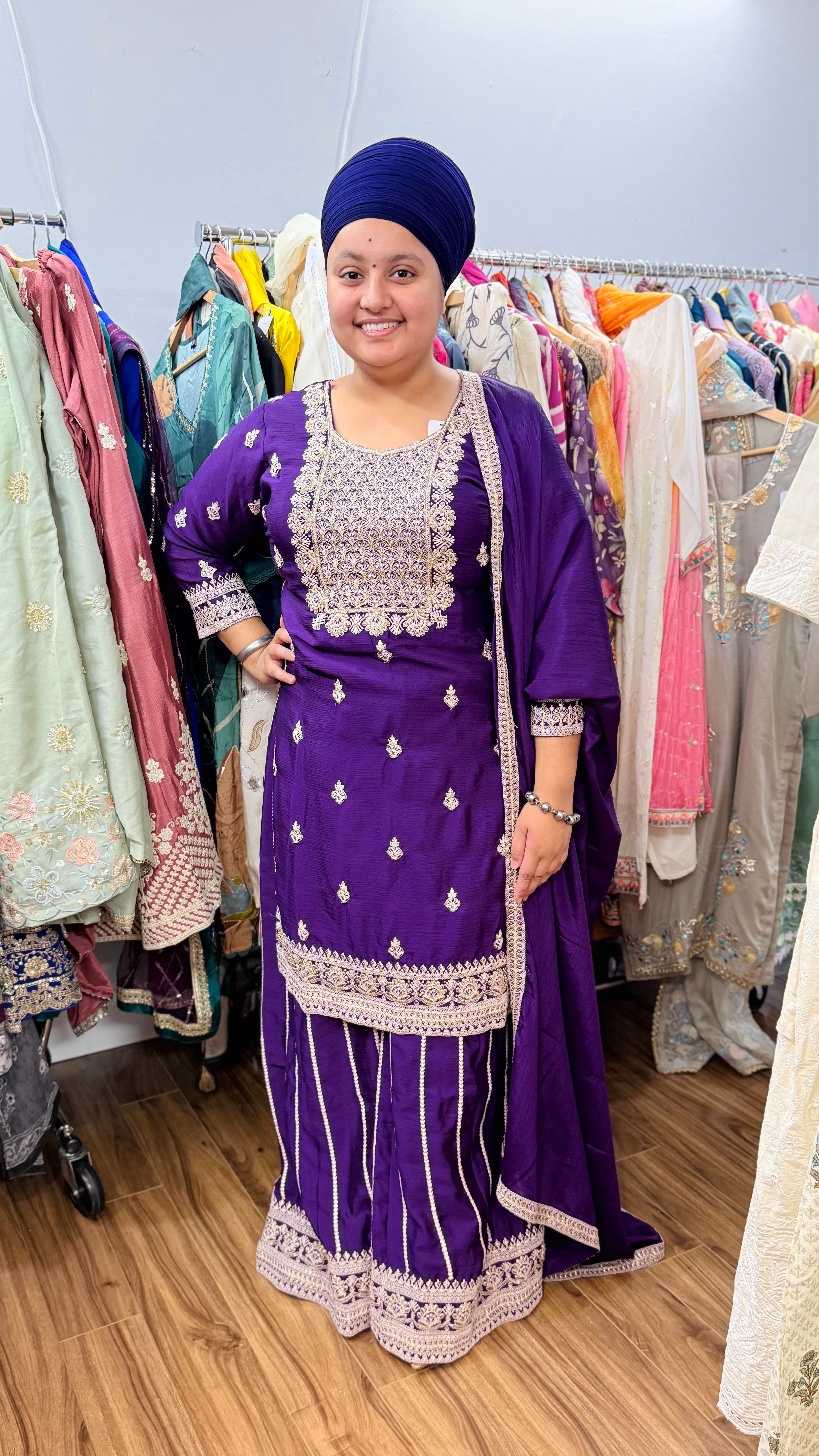 Party wear sharara suit