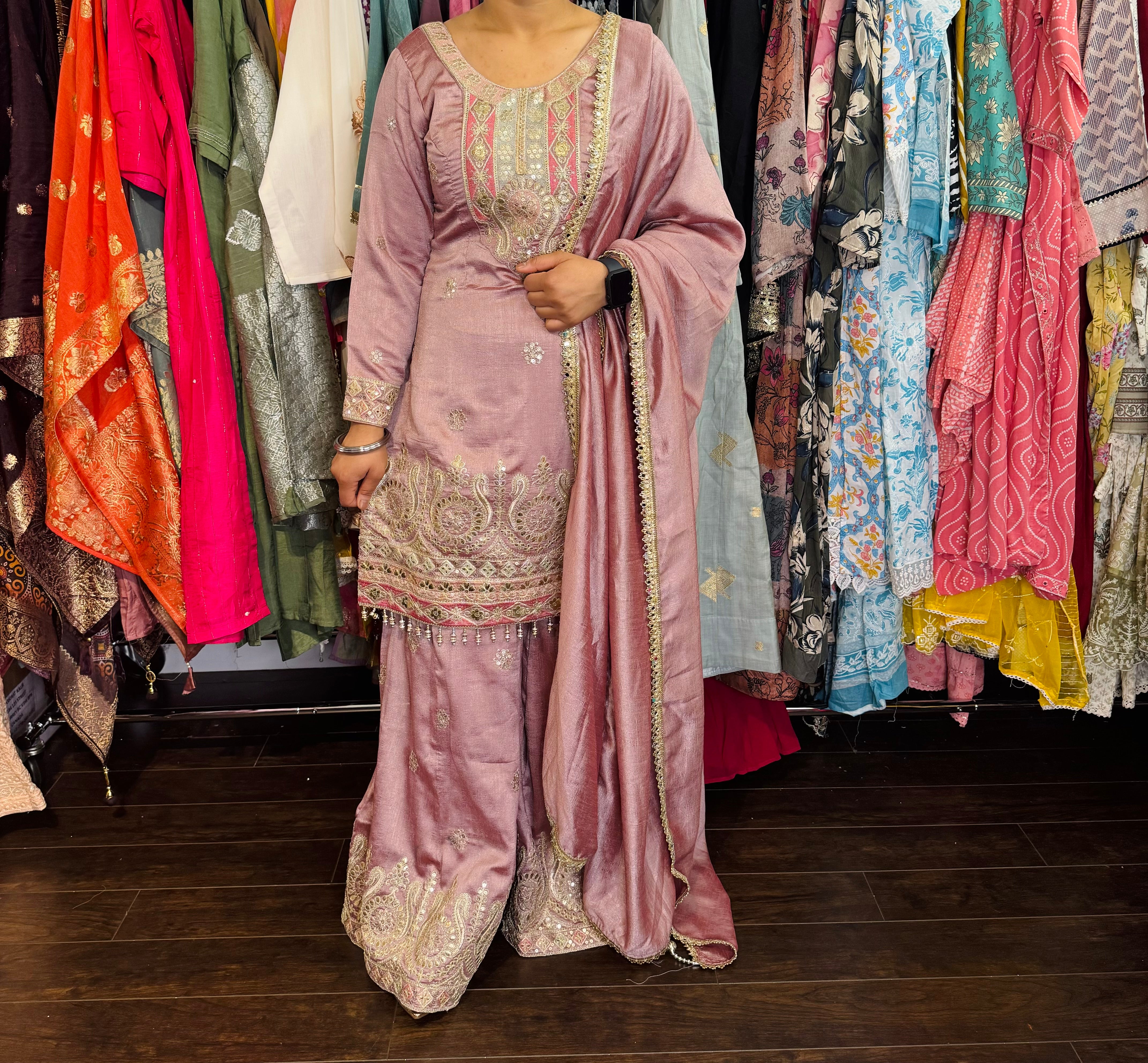 Party wear sharara suit