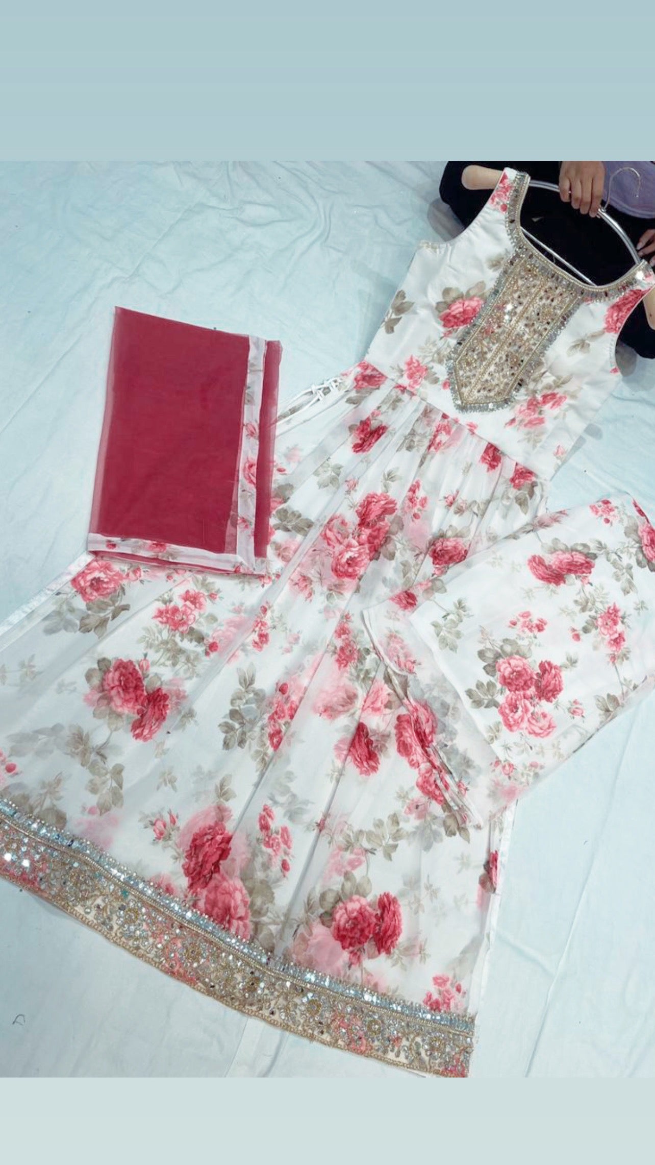 Georgette suit