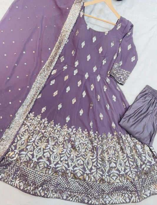 Party wear anarkali suit