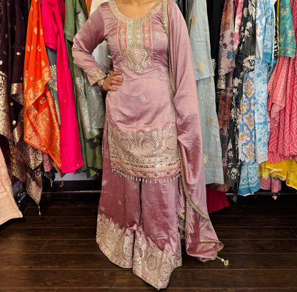 Party wear sharara suit