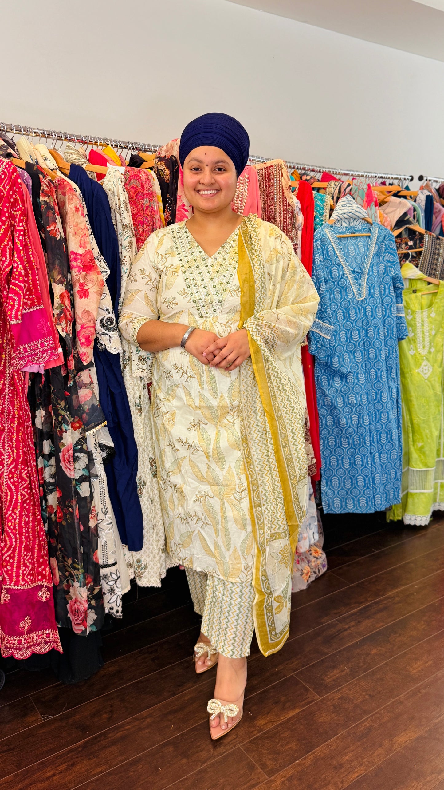 Pure cotton suit