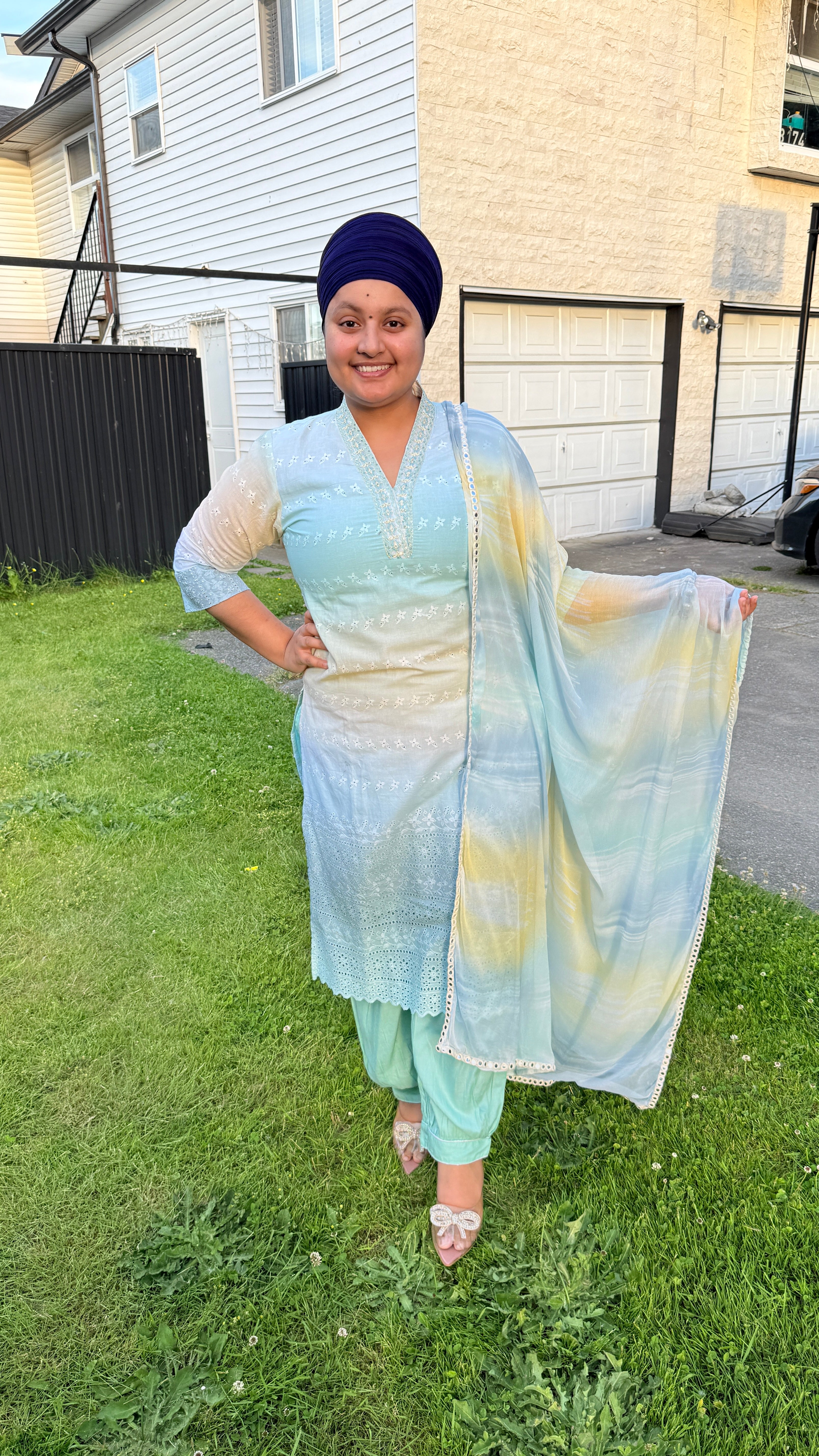 Pure cotton suit