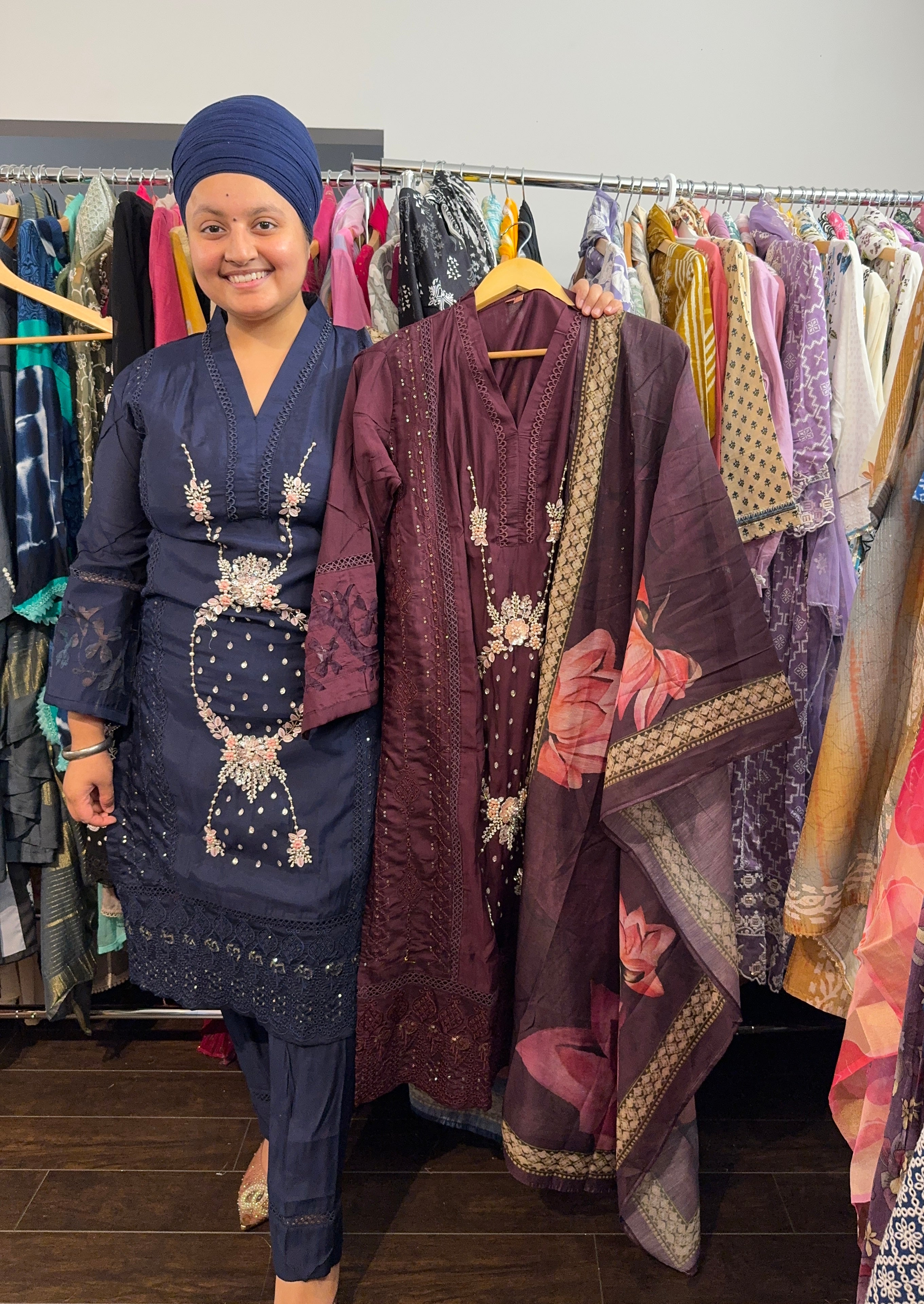 Pakistani handwork suit