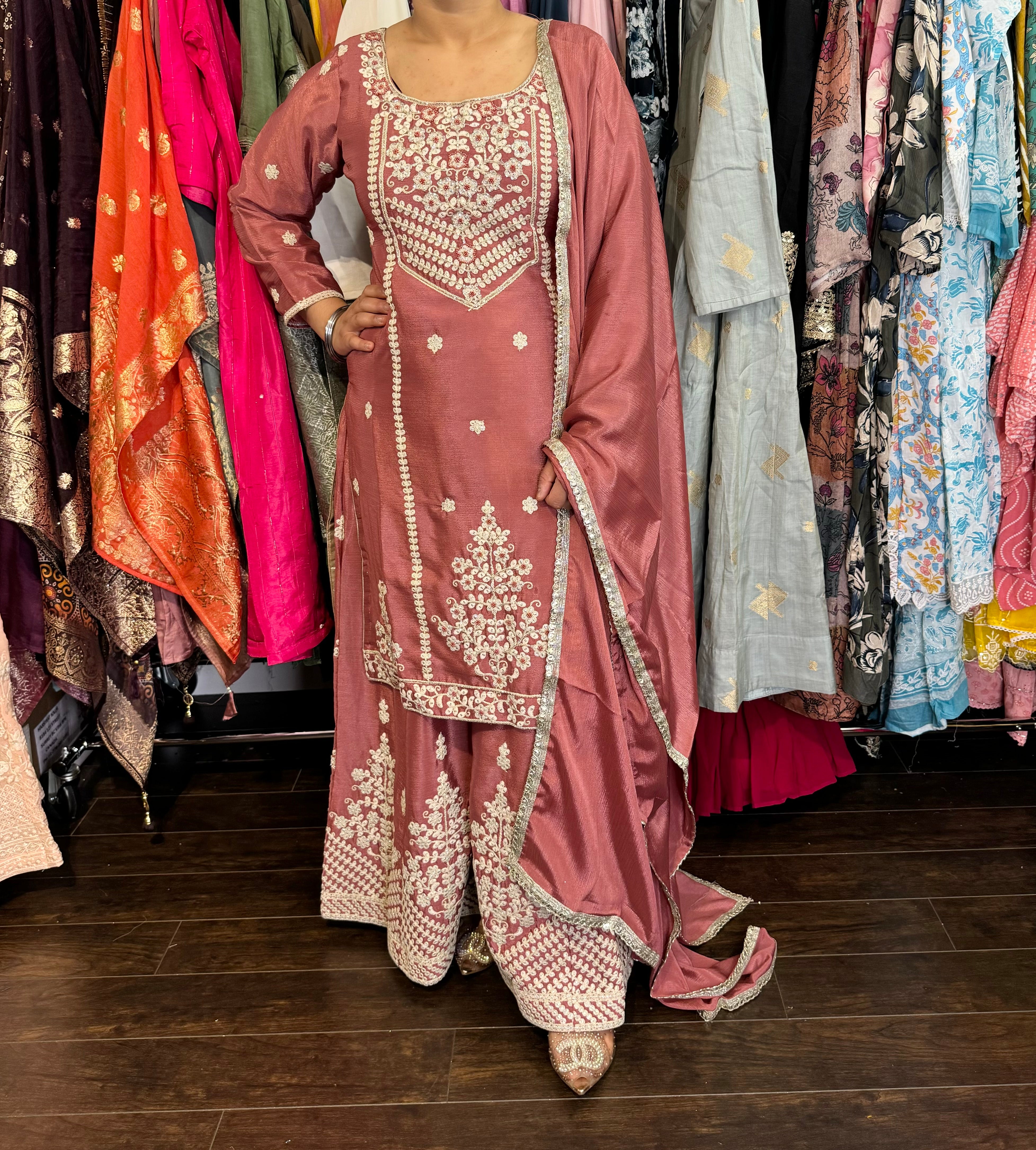 Party wear sharara suit