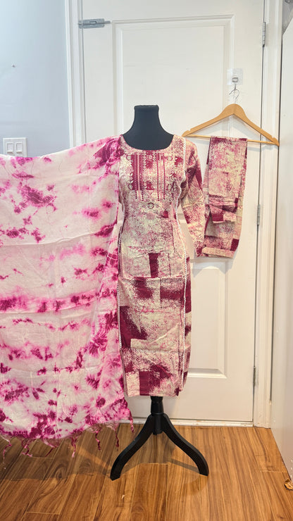 Rayon suit