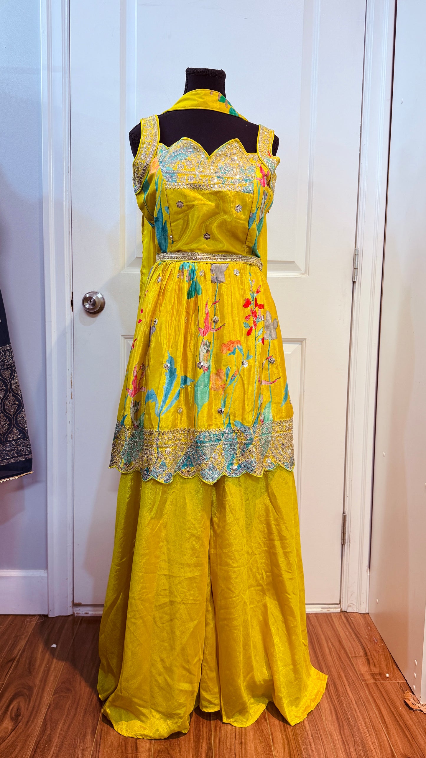Chinnon sharara suit