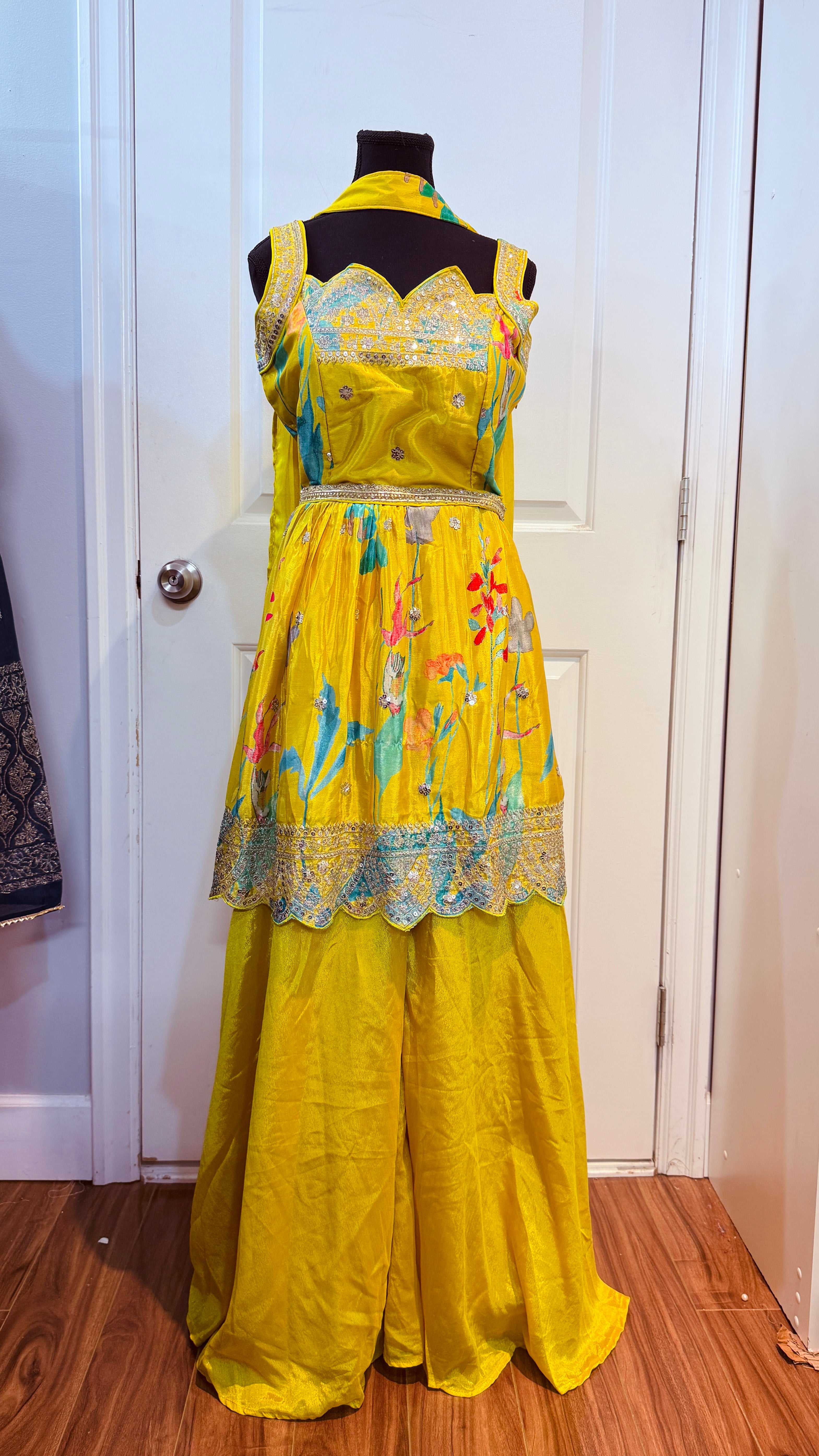 Chinnon sharara suit